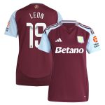 aston villa wsl adidas home shirt 2024-25 – womens with leon 19 printing Collection | AVFC Fan Shop Official Jerseys and Shirts