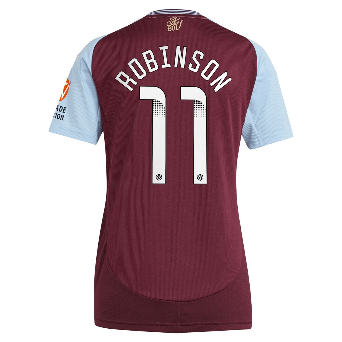 aston villa wsl adidas home shirt 2024-25 – womens with robinson 11 printing Collection | AVFC Fan Shop Official Jerseys and Shirts