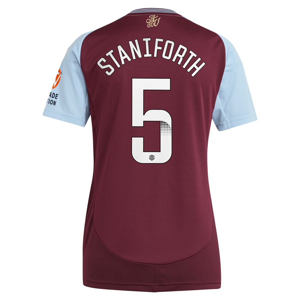 aston villa wsl adidas home shirt 2024-25 – womens with staniforth 5 printing Collection | AVFC Fan Shop Official Jerseys and Shirts