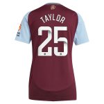 aston villa wsl adidas home shirt 2024-25 – womens with taylor 25 printing Collection | AVFC Fan Shop Official Jerseys and Shirts