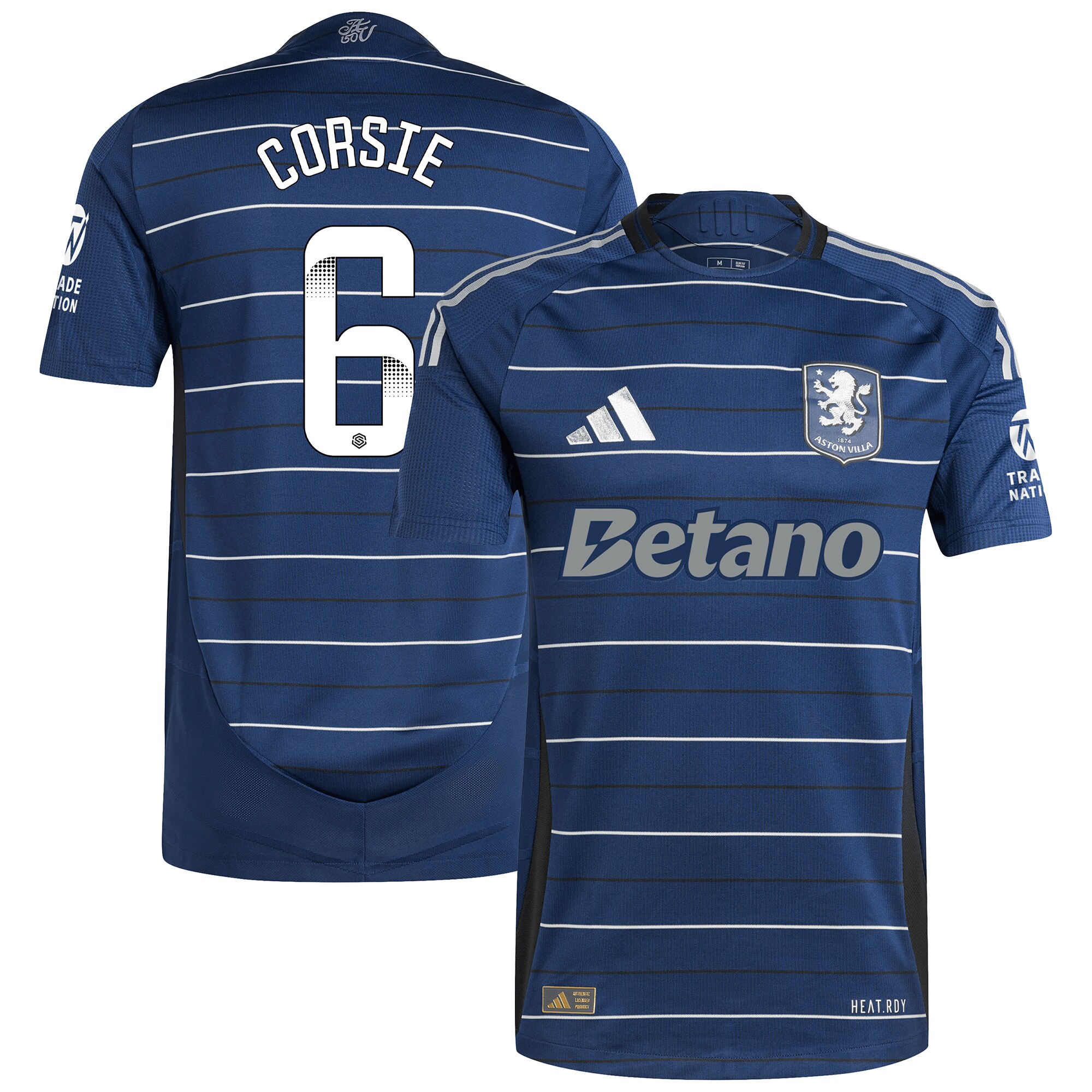 aston villa wsl adidas third authentic shirt 2024-25 with corsie 6 printing Collection | AVFC Fan Shop Official Jerseys and Shirts