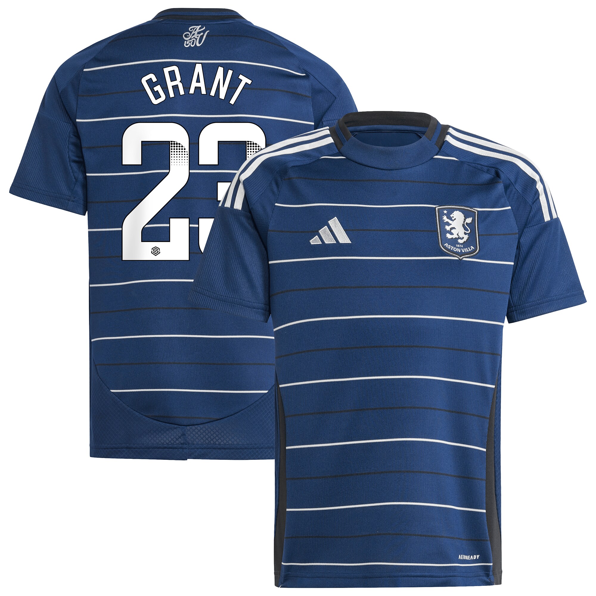 aston villa wsl adidas third shirt 2024-25 – kids with grant 23 printing Collection | AVFC Fan Shop Official Jerseys and Shirts