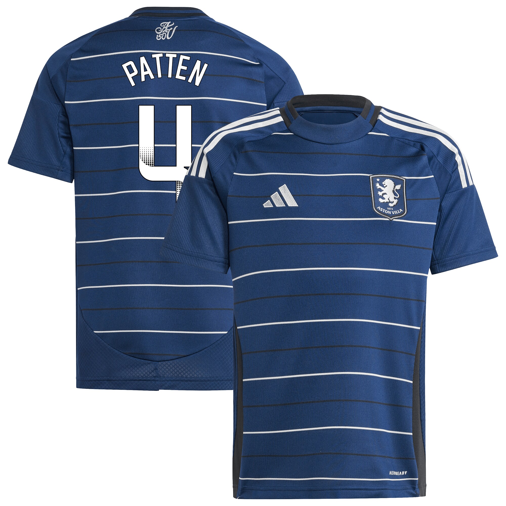 aston villa wsl adidas third shirt 2024-25 – kids with patten 4 printing Collection | AVFC Fan Shop Official Jerseys and Shirts