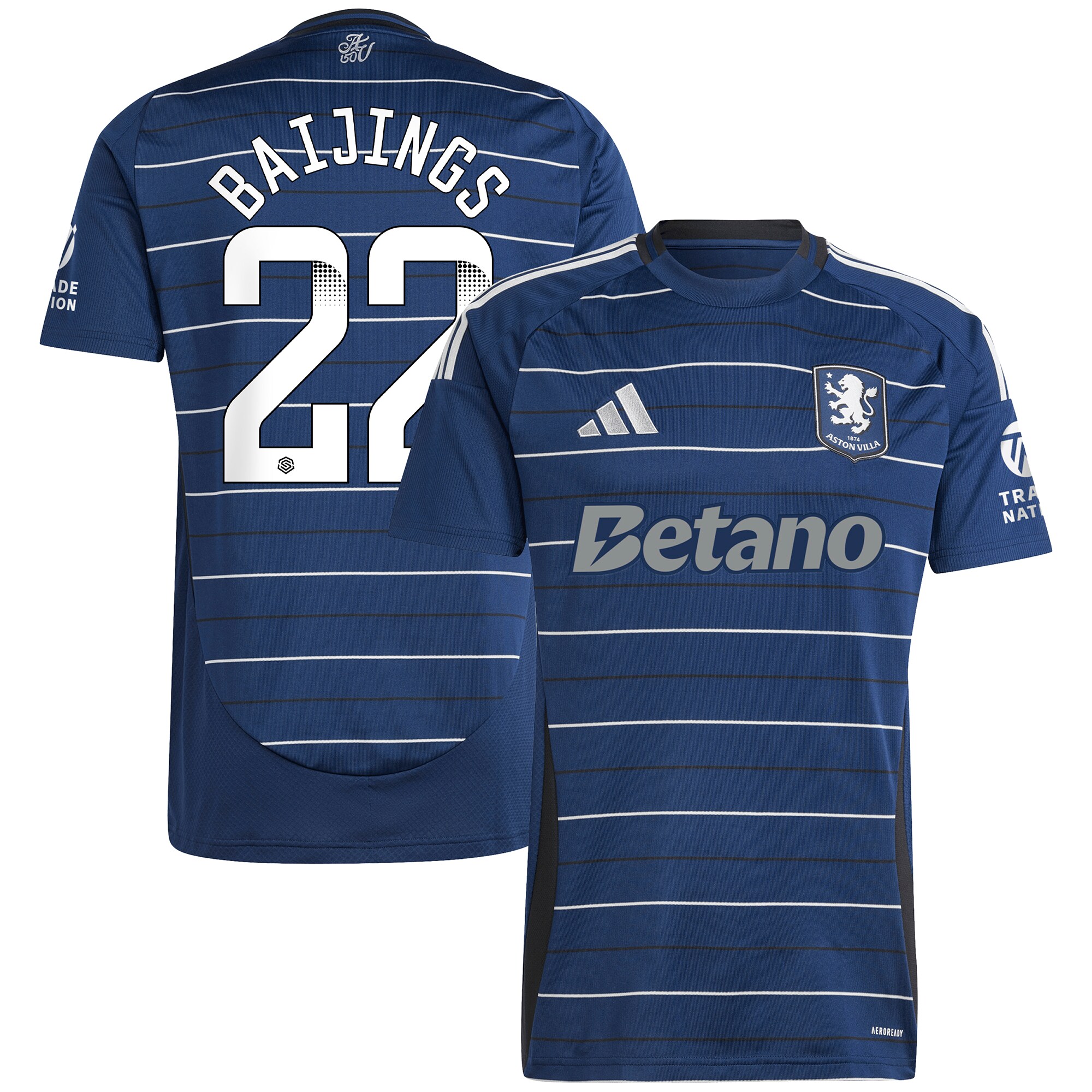 aston villa wsl adidas third shirt 2024-25 with baijings 22 printing Collection | AVFC Fan Shop Official Jerseys and Shirts