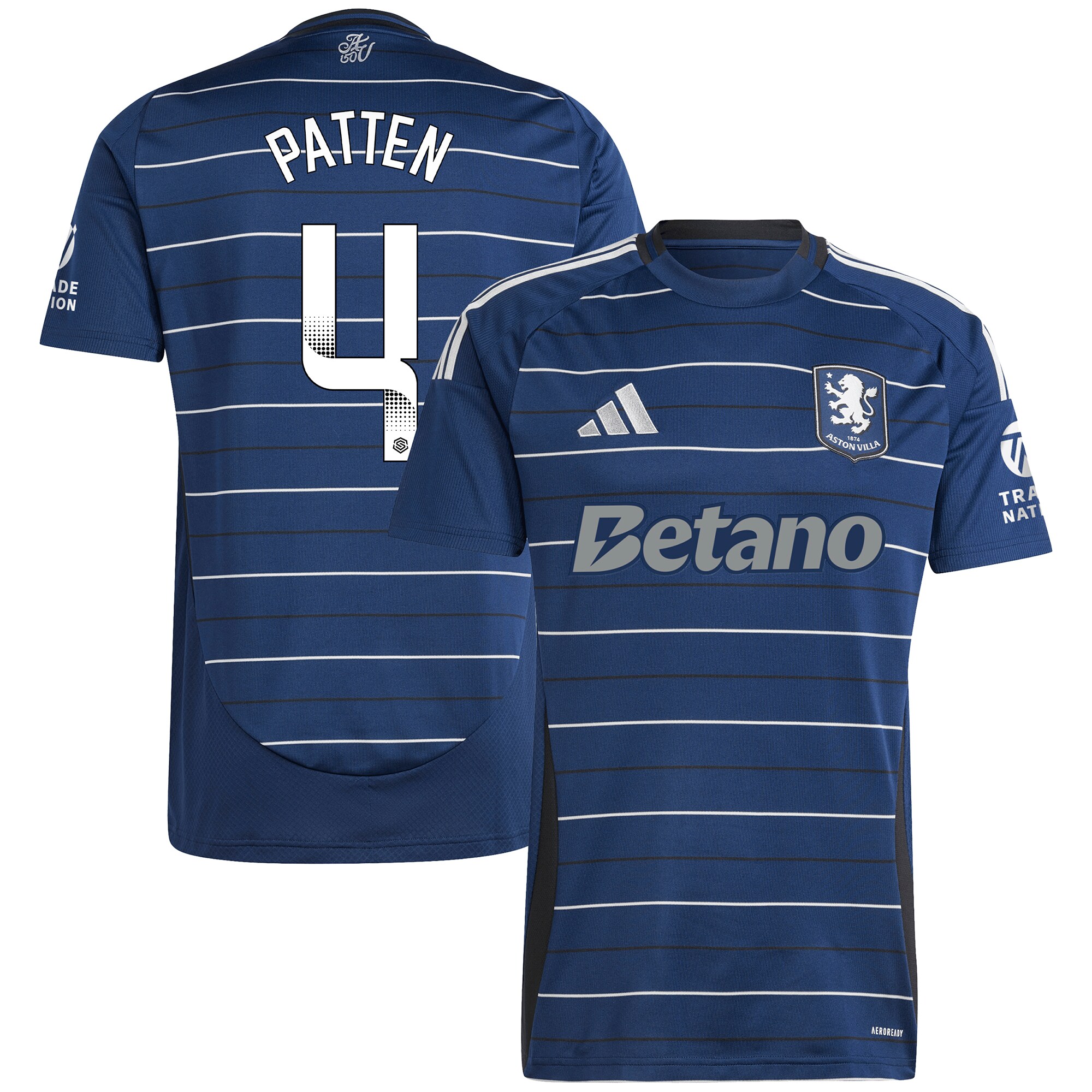 aston villa wsl adidas third shirt 2024-25 with patten 4 printing Collection | AVFC Fan Shop Official Jerseys and Shirts
