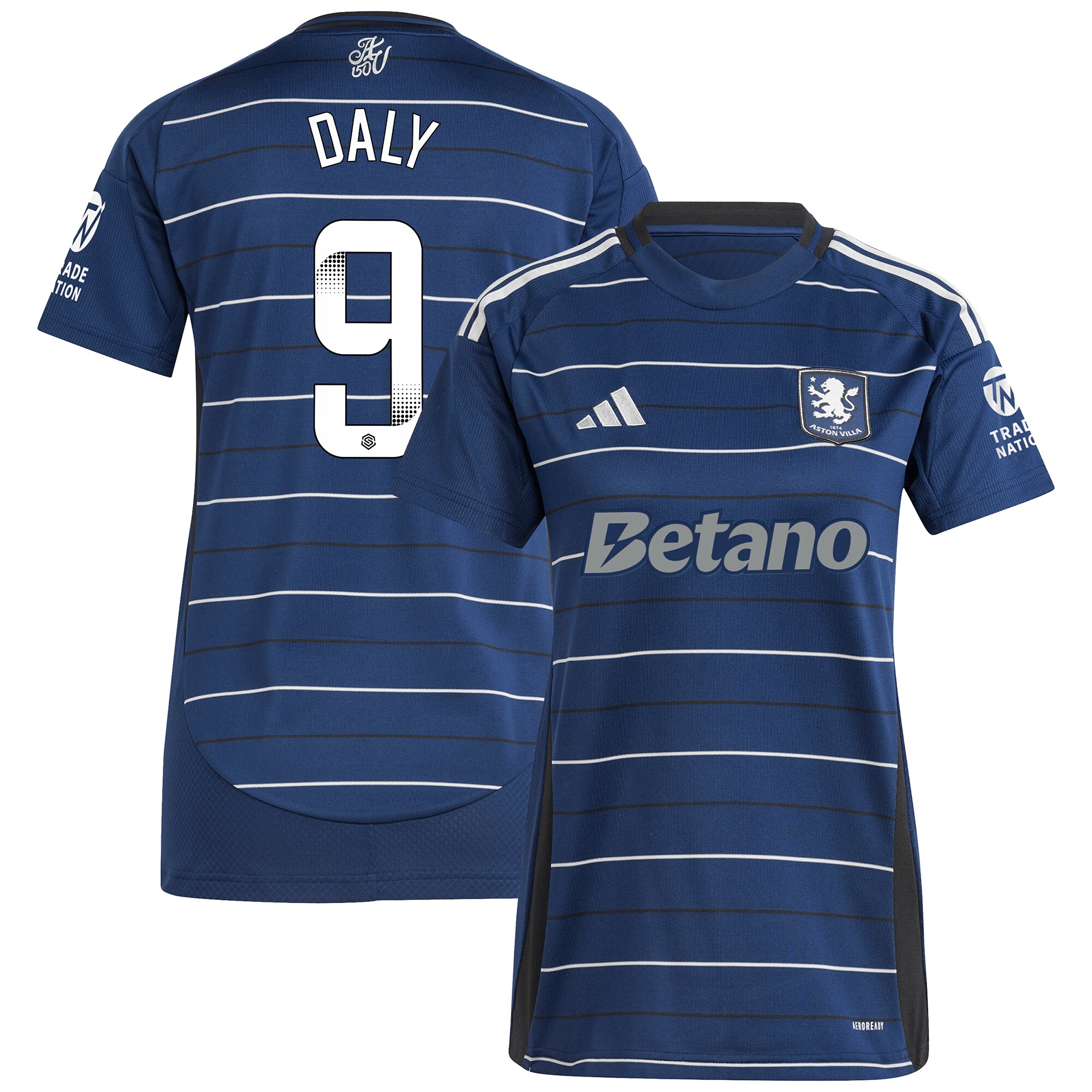 aston villa wsl adidas third shirt 2024-25 – womens with daly 9 printing Collection | AVFC Fan Shop Official Jerseys and Shirts