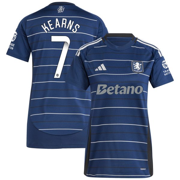 aston villa wsl adidas third shirt 2024-25 – womens with kearns 7 printing Collection | AVFC Fan Shop Official Jerseys and Shirts