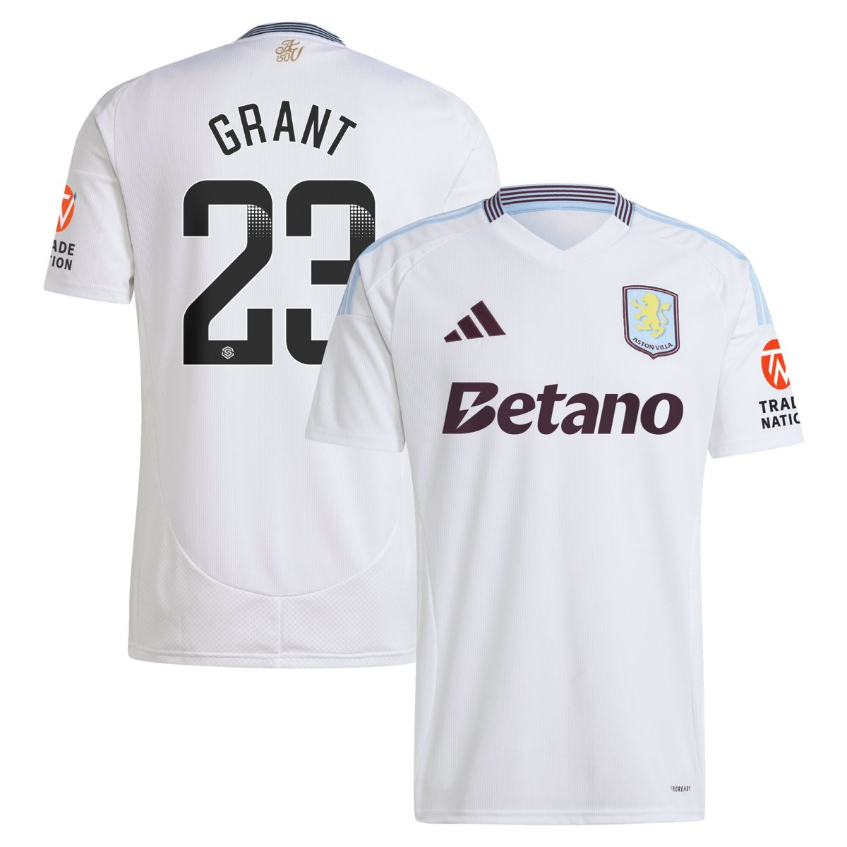 aston villa wsl away shirt 2024-25 with grant 23 printing Collection | AVFC Fan Shop Official Jerseys and Shirts