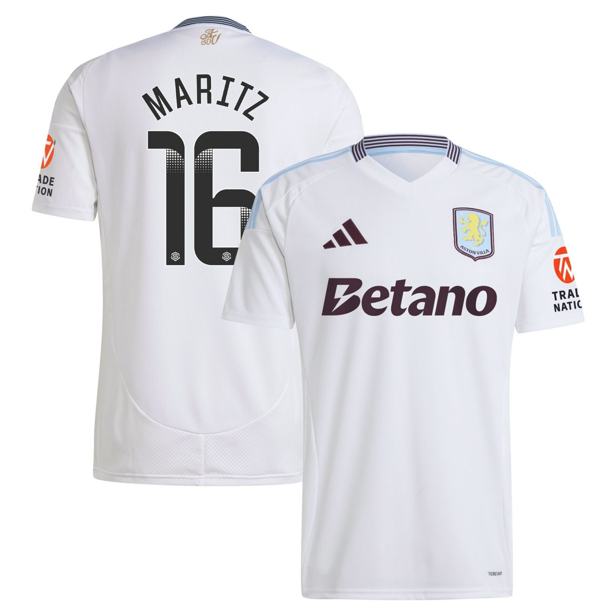 aston villa wsl away shirt 2024-25 with maritz 16 printing Collection | AVFC Fan Shop Official Jerseys and Shirts