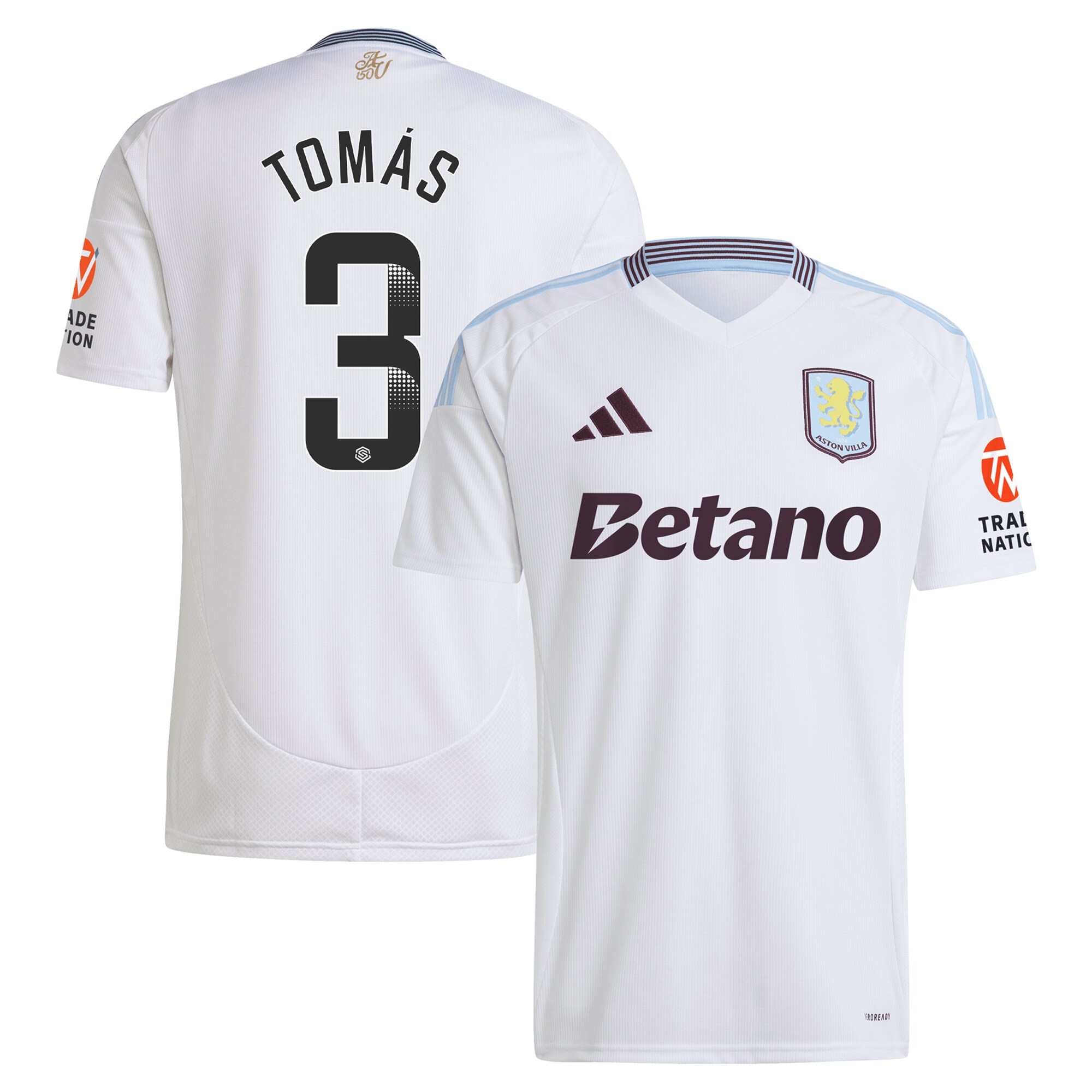 aston villa wsl away shirt 2024-25 with tomás 3 printing Collection | AVFC Fan Shop Official Jerseys and Shirts