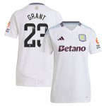 aston villa wsl away shirt 2024-25 – womens with grant 23 printing Collection | AVFC Fan Shop Official Jerseys and Shirts