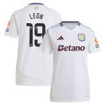 aston villa wsl away shirt 2024-25 – womens with leon 19 printing Collection | AVFC Fan Shop Official Jerseys and Shirts
