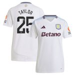 aston villa wsl away shirt 2024-25 – womens with taylor 25 printing Collection | AVFC Fan Shop Official Jerseys and Shirts